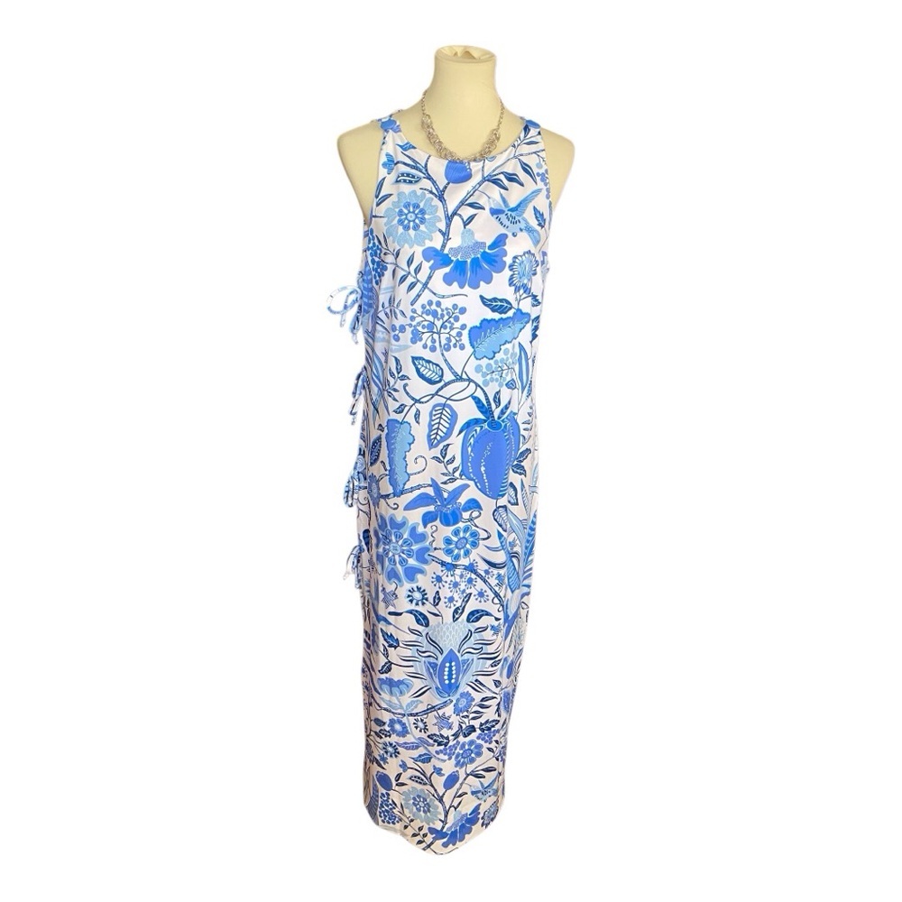New Condition! Gretchen Scott Hummingbird Heaven Maxi Dress